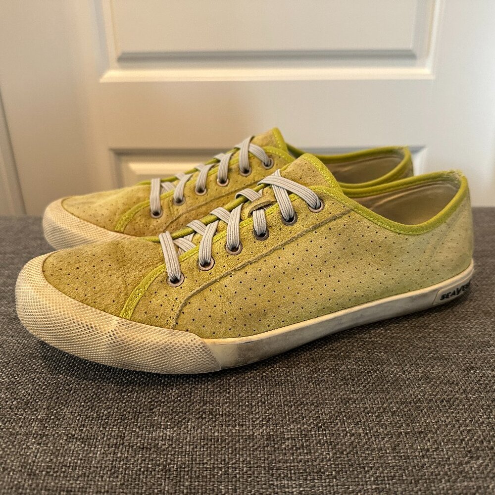 SeaVees Monterey Sneaker, Chartreuse, 9.5